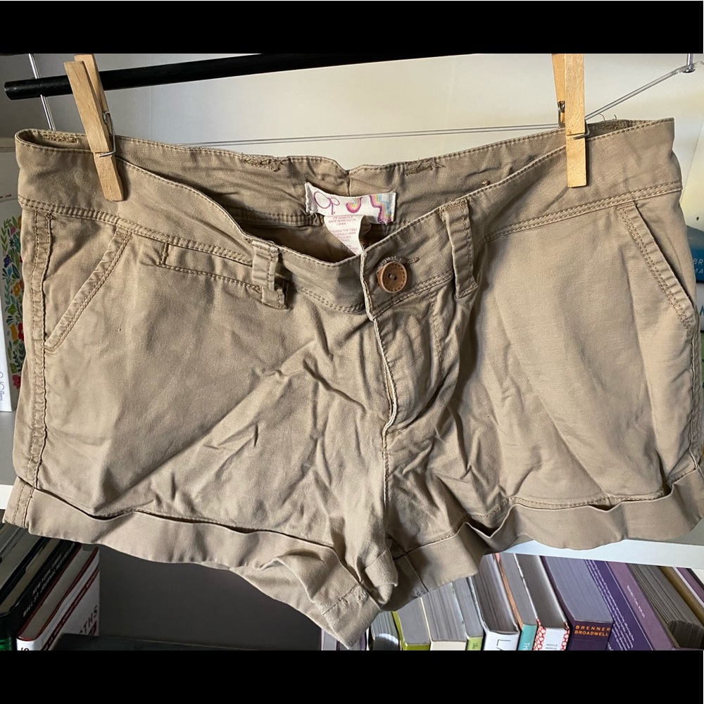 Tan shorts